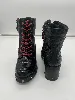 bottes noir rouge rammstein