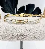 bracelet articulé en 2 ors or 750 millième (18 ct) 11,27g