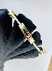 bracelet articulé en 2 ors or 750 millième (18 ct) 11,27g