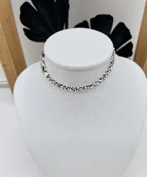 bracelet maille palmier argent 925 millième (22 ct) 6,2g