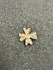 broche vintage trèfle