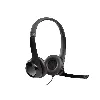 casque usb logitech h390 - micro-casque - circum - aural - filaire