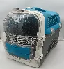 cat it cage de transport cabrio - bleu gris - pour chat