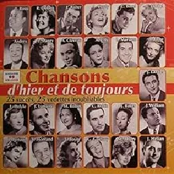 cd chansons d'hier et de toujours