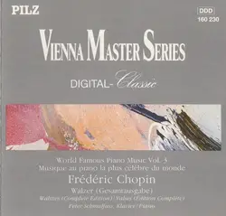 cd chopin - peter schmalfuss - world famous piano music, vol. 3: waltzes, complete edition (1990)