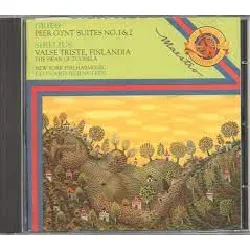 cd edvard grieg - peer gynt suites no. 1 & 2 / valse triste, finlandia, the swan of tuonela (1987)