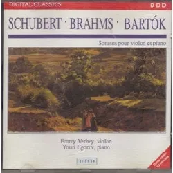 cd franz schubert - sonates pour violon et piano (1992)