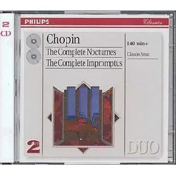 cd frédéric chopin - the complete nocturnes - the complete impromptus (1997)