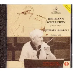 cd hermann scherchen, beethoven sinfonia no.5 ,orchetsra rtsi
