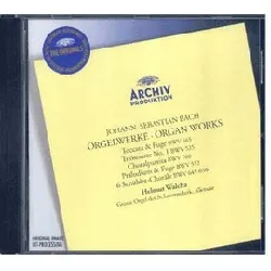 cd johann sebastian bach - orgelwerke = organ works