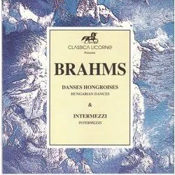 cd johannes brahms - danses hongroises - intermezzi (1992)