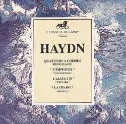 cd joseph haydn - quatuors à cordes (1992)