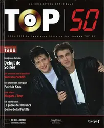 cd la collection officielle top 50 - juillet - août 1988 (2015)