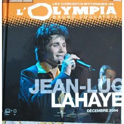 cd les concerts mythiques de l'olympia - jean-luc lahaye - décembre 2004