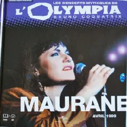 cd les concerts mythiques de l'olympia - maurane avril 1999