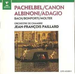 cd orchestre de chambre jean - françois paillard - pachelbel/canon - albinoni/adagio (1996)
