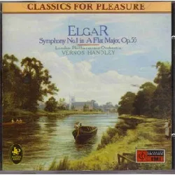 cd sir edward elgar - symphony no.1 in a flat major, op.55 (1988)