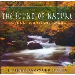 cd the sound of nature - rippling backyard stream (1998)