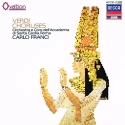 cd verdi, orchestra e coro dell'orchestra of l'accademia di santa cecilia, roma, carlo franci - verdi choruses (1988)