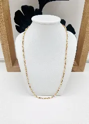 chaîne maille fantaisie torsadée or 750 millième (18 ct) 8,21g