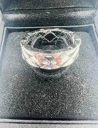 chanel bague matelassée coco crush en or blanc articulée or 750 millième (18 ct) 13,45g