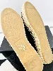 chanel espadrilles en cuir brillant noir pointure t40 (taille petite, idéalement pour une pointure plus petite)