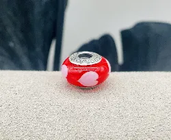 charm pandora argent style murano argent 925 millième (22 ct) 2,43g