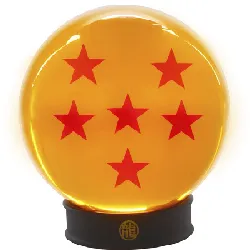 collector ball 75 mm dragon ball z 6 stars + base