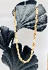 collier or maille tressée or 750 millième (18 ct) 15,79g
