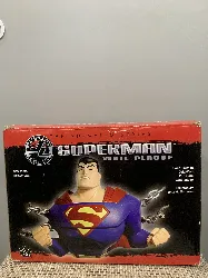 dc direct justice league animated series superman wall plaque