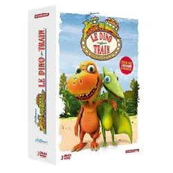 dvd dino train - coffret - volumes 1 à 3 - pack
