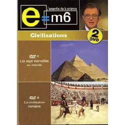 dvd e=m6 - civilisations - pack