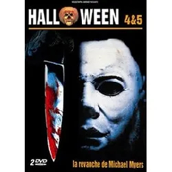 dvd halloween 4 + halloween 5
