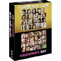 dvd happy new year + valentine's day - pack