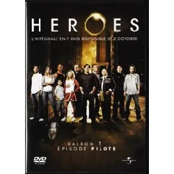 dvd heroes saison 1 épisode pilote