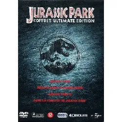 dvd jurassic park - coffret ultimate édition 4 dvd