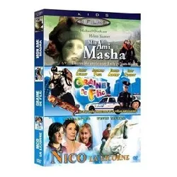 dvd kids : mon ami masha graine de flic nico la licorne (coffret de 3 dvd)