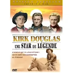 dvd kirk douglas star de legende : l'homme qui n'a pas d'étoile, seuls sont les indomptés, el perdido