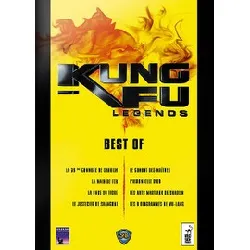 dvd kung fu legends - best of - coffret