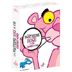 dvd la panthère rose & cie - coffret 4 - pack
