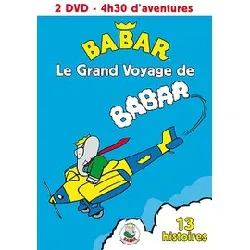dvd le grand voyage de babar - vol. 1 + 2 - pack