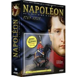 dvd napoléon : de l'histoire à la légende 1769 - 1821 - édition avec figurine
