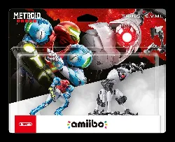 figurine amiibo metroid dread samus et e.m.m.i