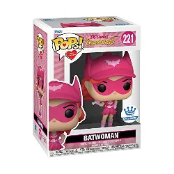 figurine funko pop! - dc heroes - breast cancer awareness - batwoman - 221
