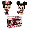 figurine funko! pop - mickey et ses amis - pack minnie & mickey