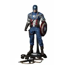 figurine hot toys mms156 - marvel comics - captain america : the first avenger - captain america