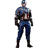 figurine hot toys mms156 - marvel comics - captain america : the first avenger - captain america