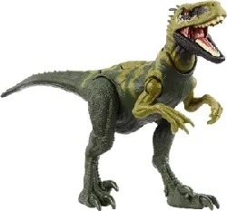 figurine jurassic world dinosaure trackers atrociraptor - mattel