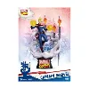 figurine marvel comics - diorama d - stage captain marvel 16 cm