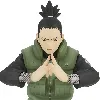 figurine naruto - shikamaru nara - vibration stars 17cm